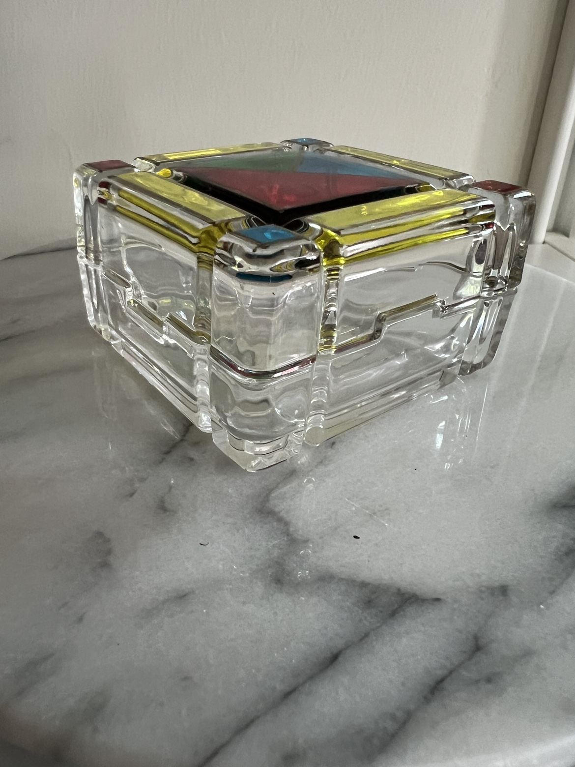 Venice glass trinket box image indicator(2)