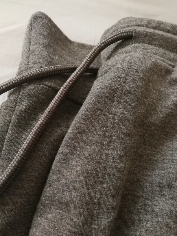 unisex grey sweatpants size S-M image indicator(4)