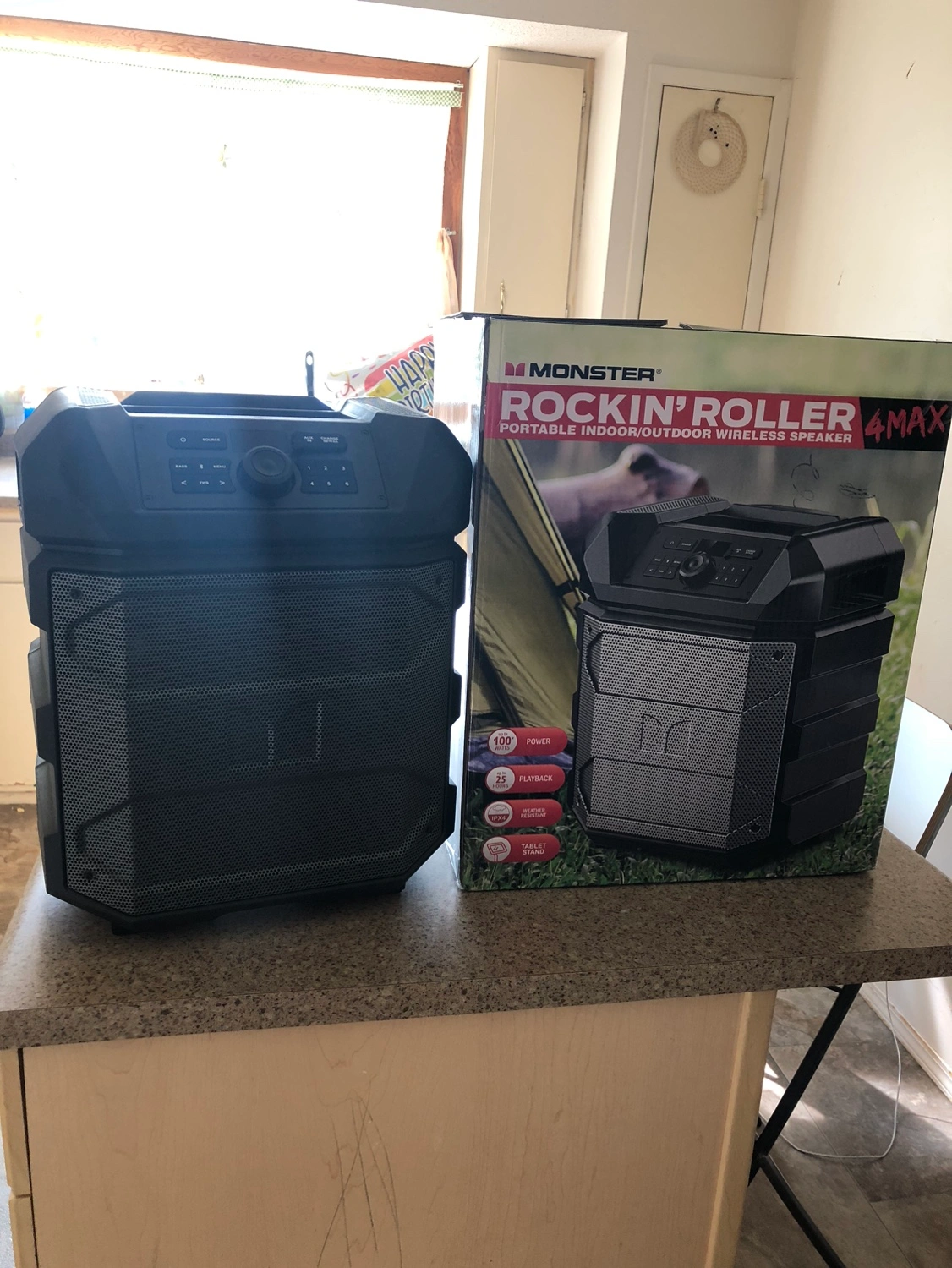 Portable Speaker Monster Rockin Roller X Review Portable Outdoor
