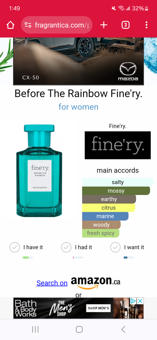 Finery Before The Rainbow Perfume - photo 4