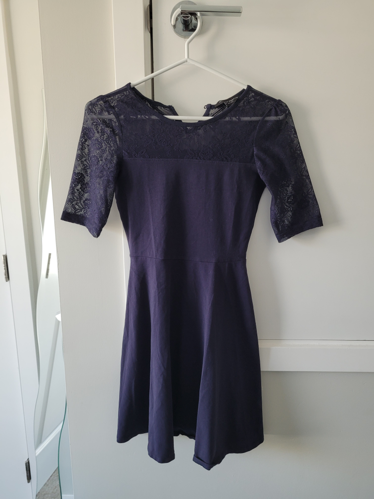 navy blue dress thumbnail