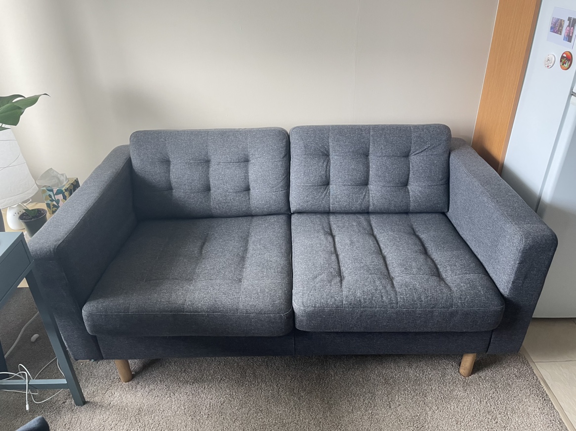 Grey Morabo Two-Seater Sofa - photo 2