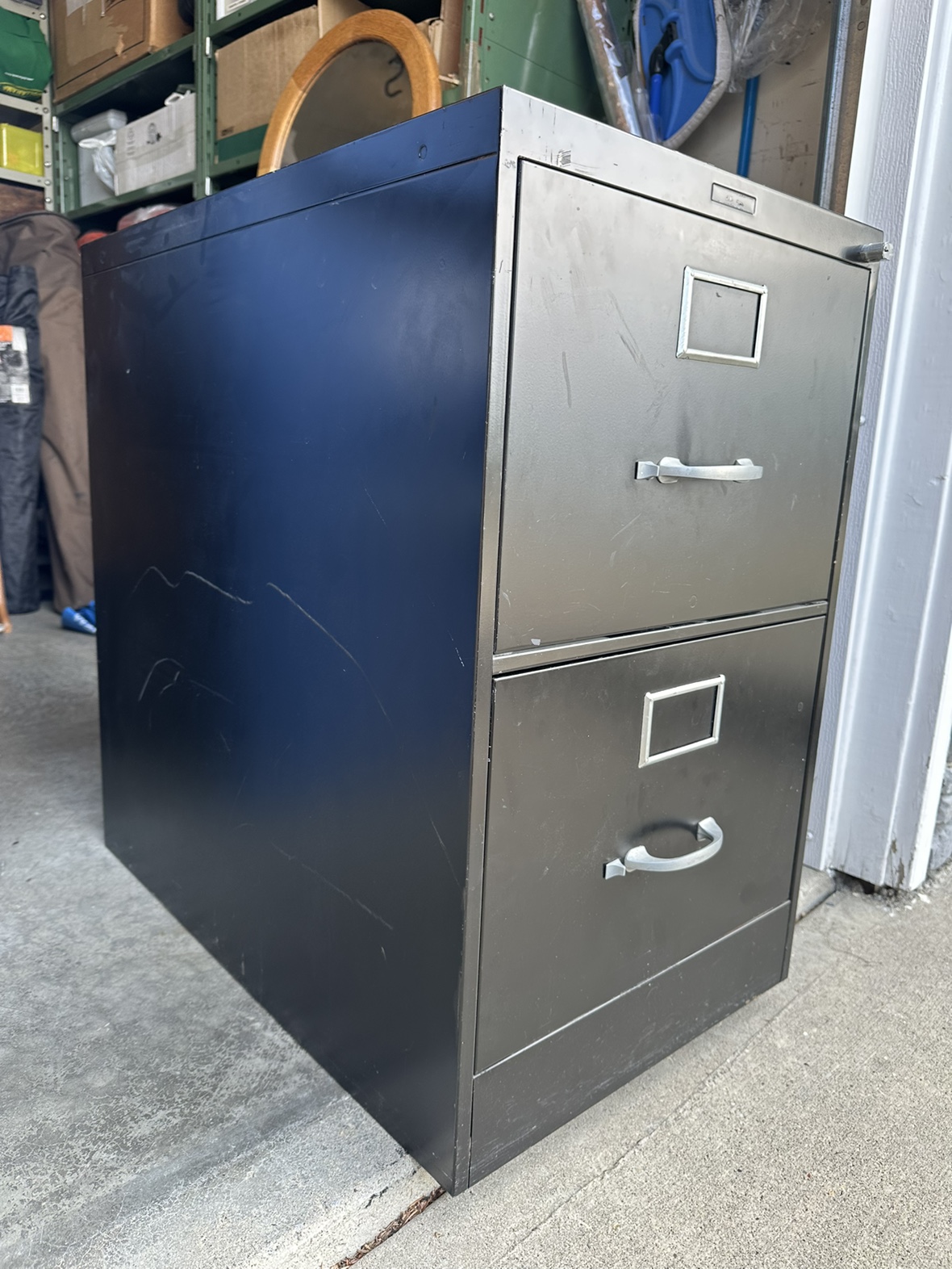 2 drawer file cabinet