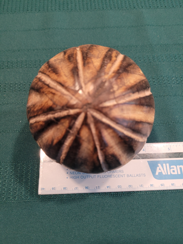 Carved Wooden Ball - photo 4