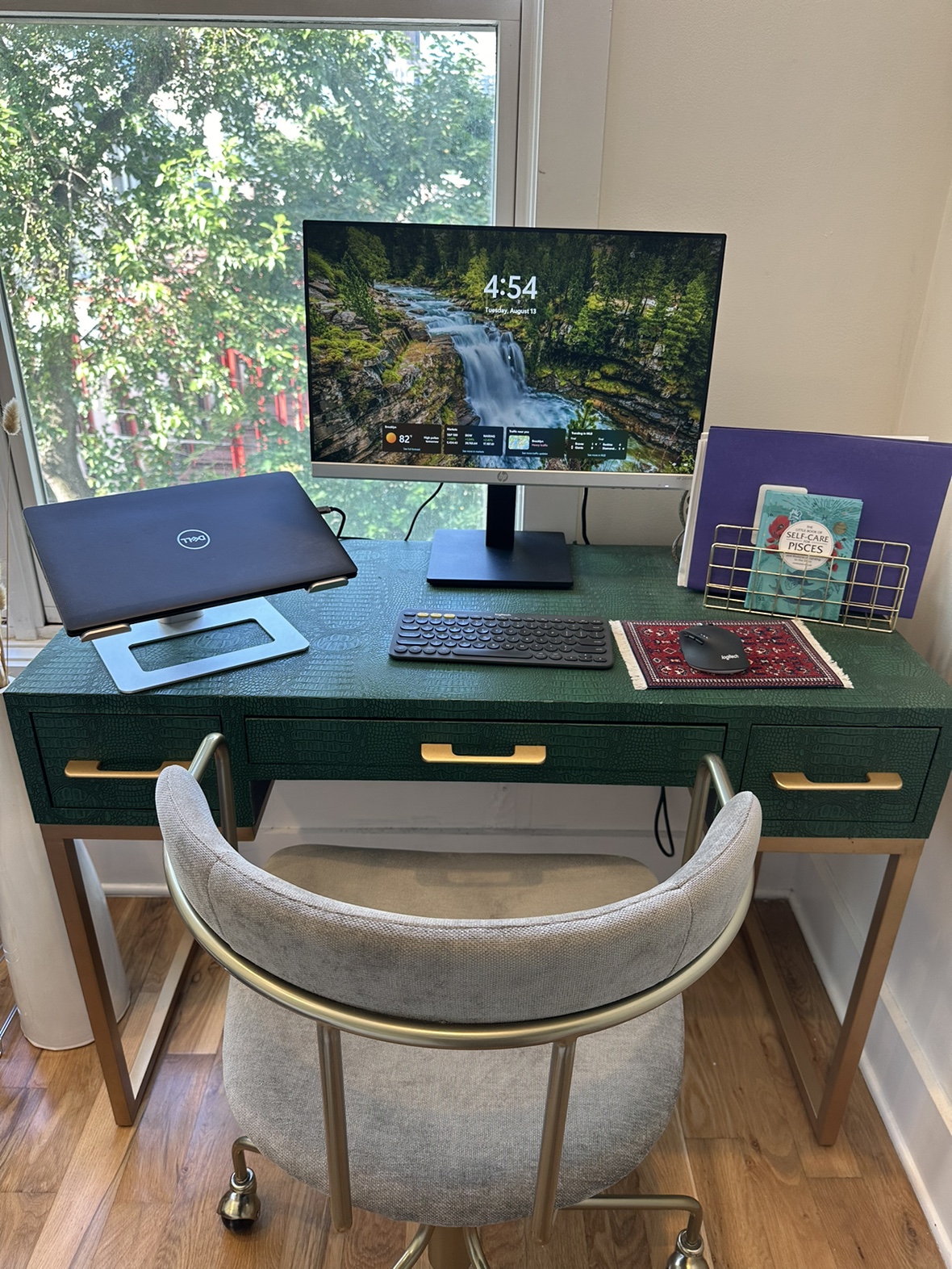 Emerald Green Desk - photo 2