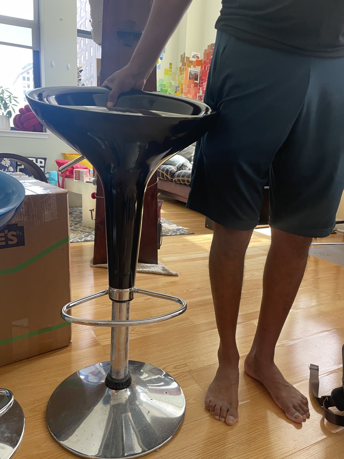 Set of 2 Bar Stools - photo 5