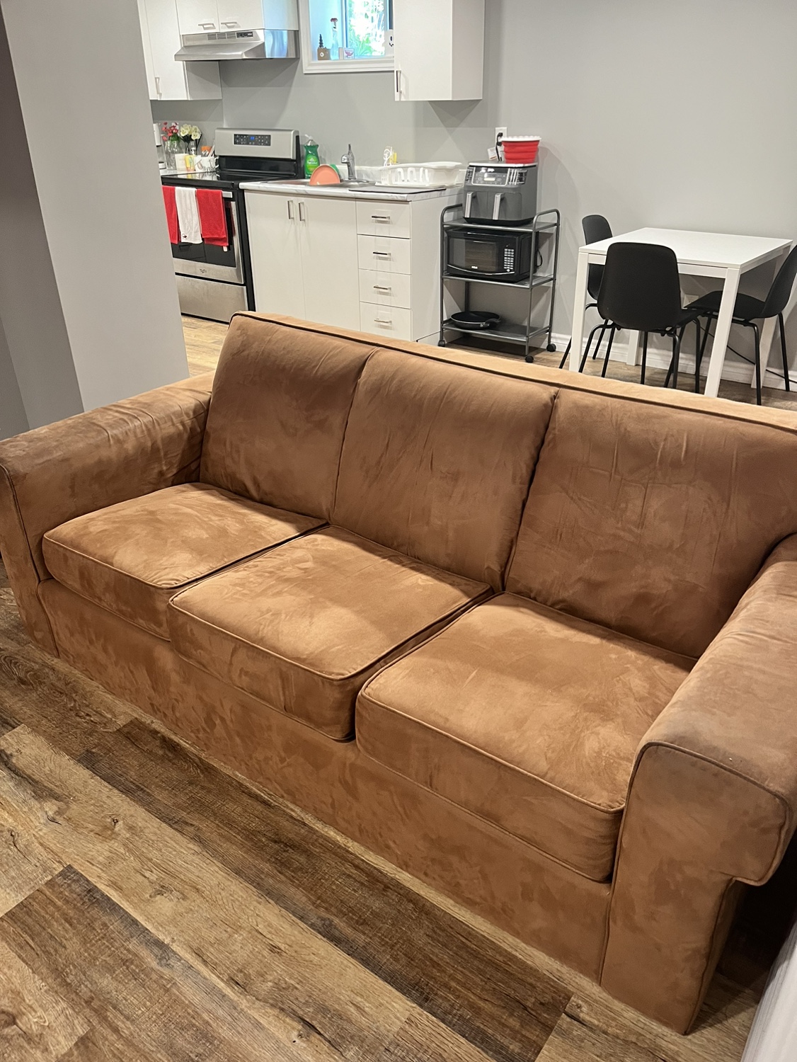 Brown 3 seater Sofa