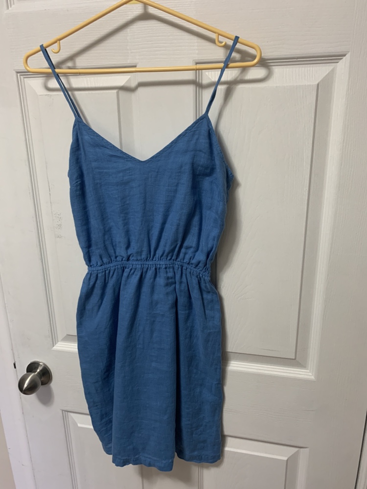 J.Crew Blue Slip Dress