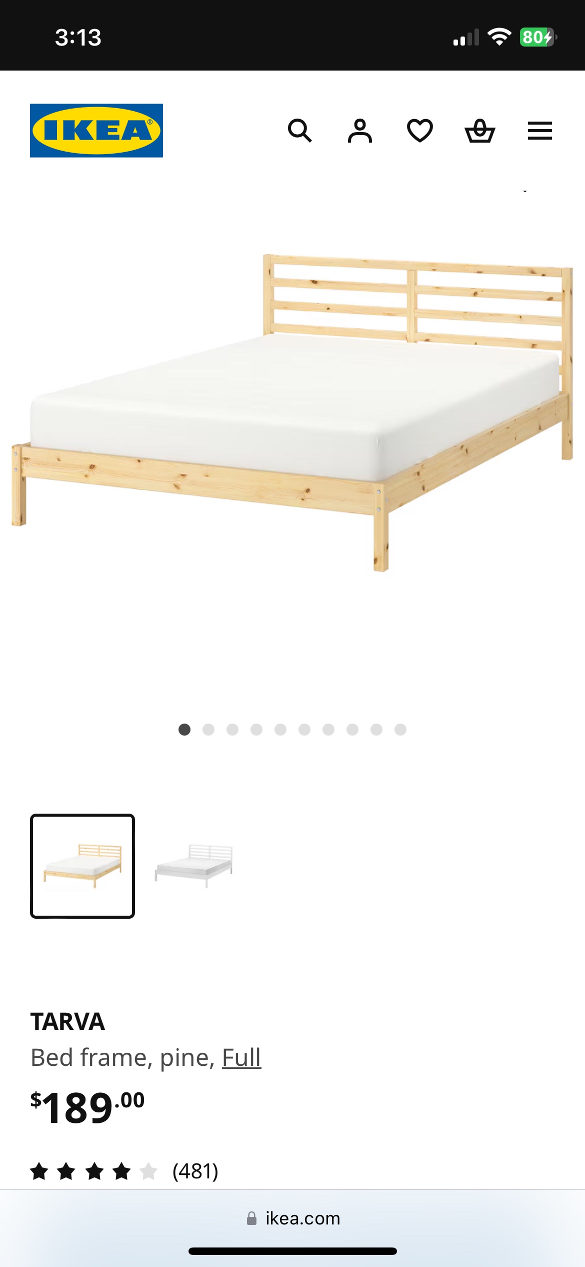 Queen Mattress + Queen Bed Frame with planks +Mattress protector