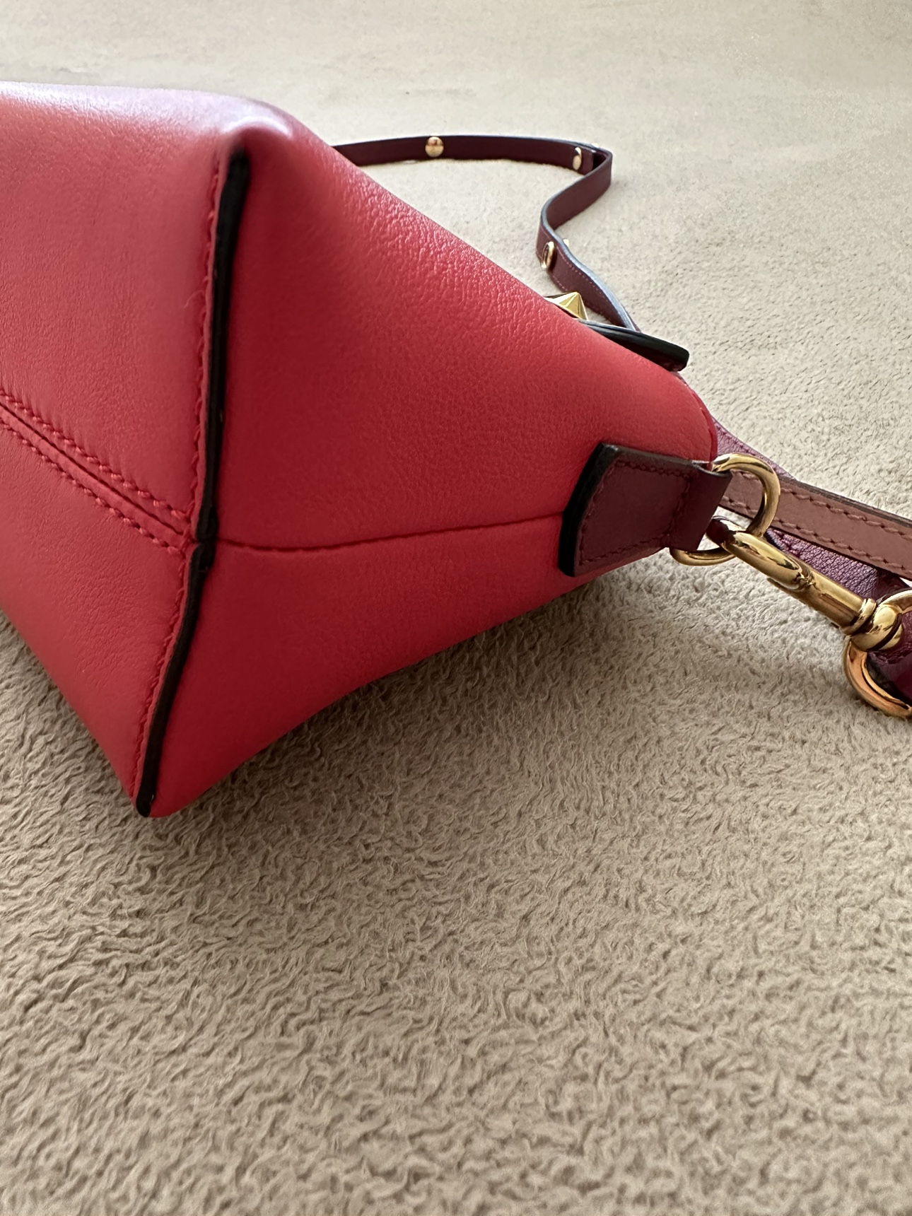 Fendi By the Way Tri Colour Leather Crossbody Bag image indicator(8)