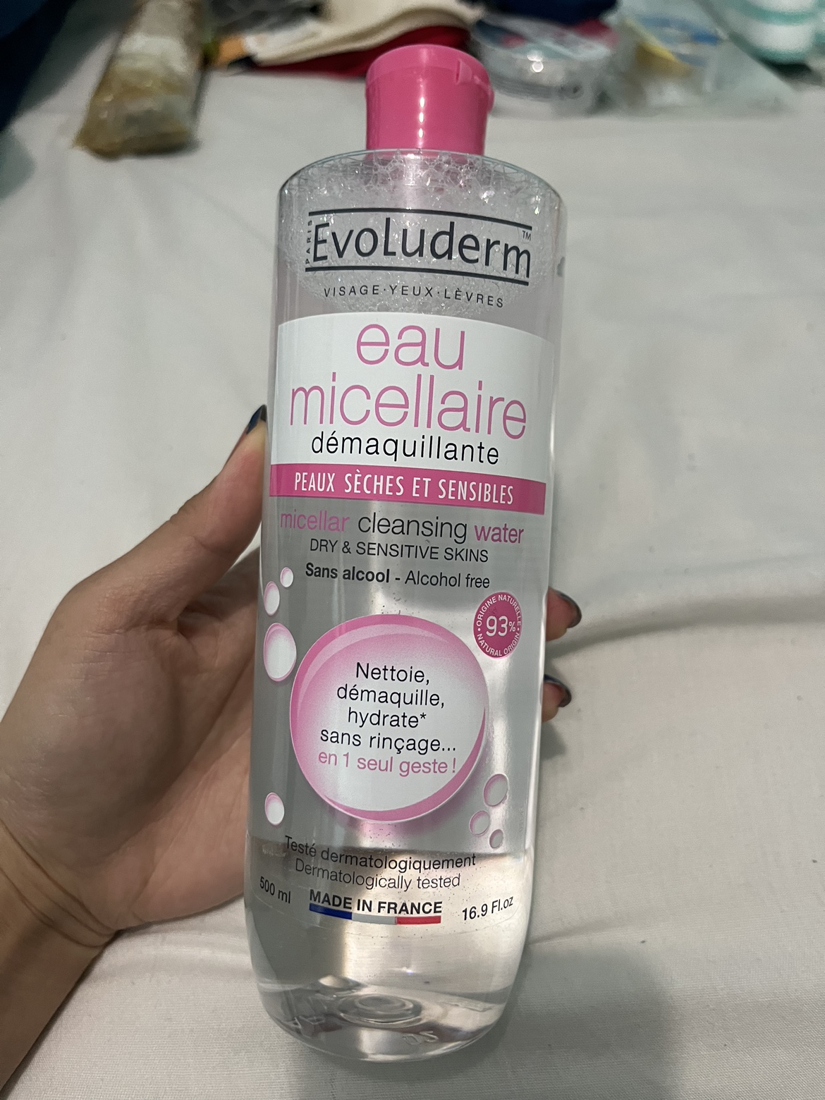 Evoluderm Eau Micellaire Cleansing Water