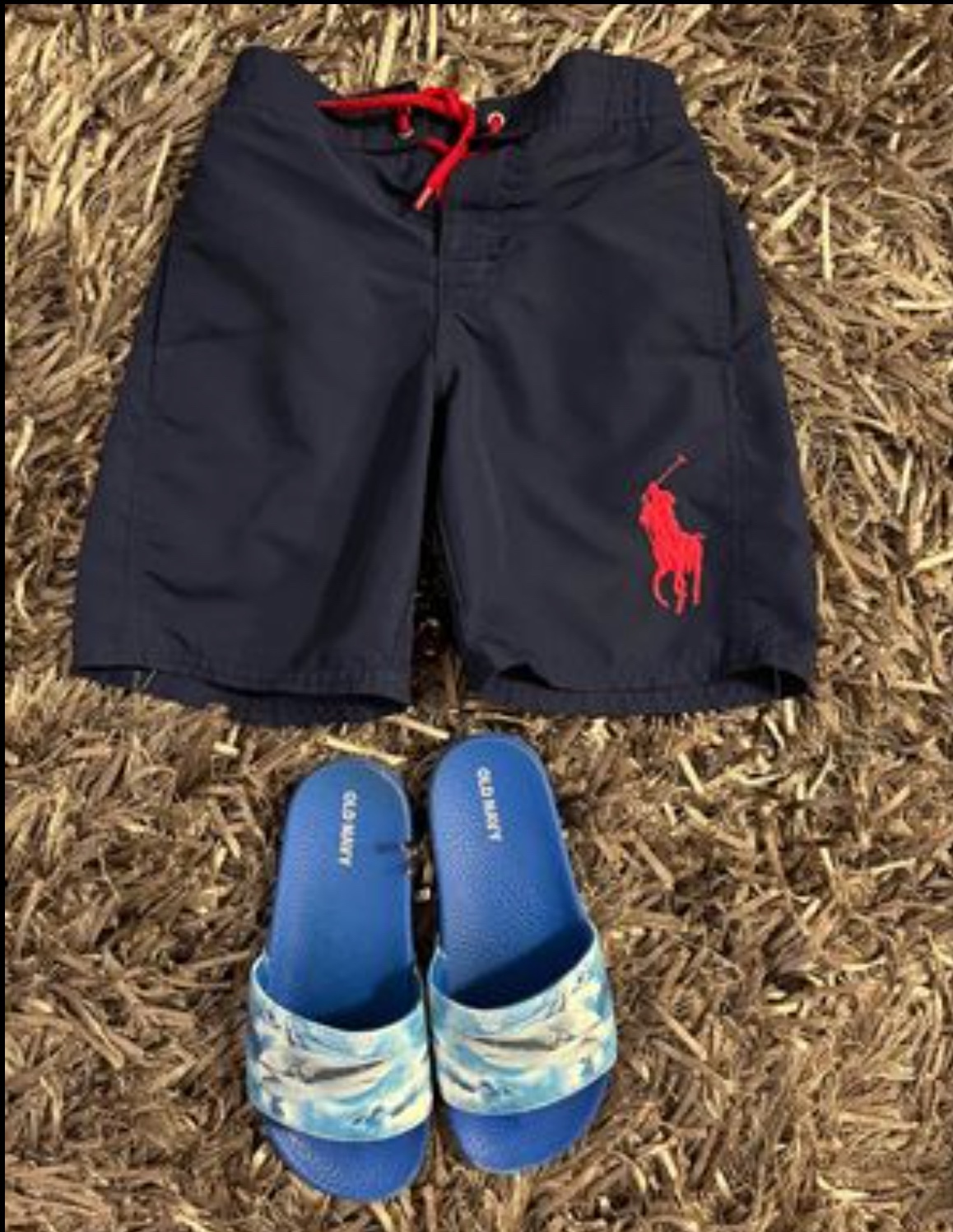 Polo swim shorts boys size 6 thumbnail
