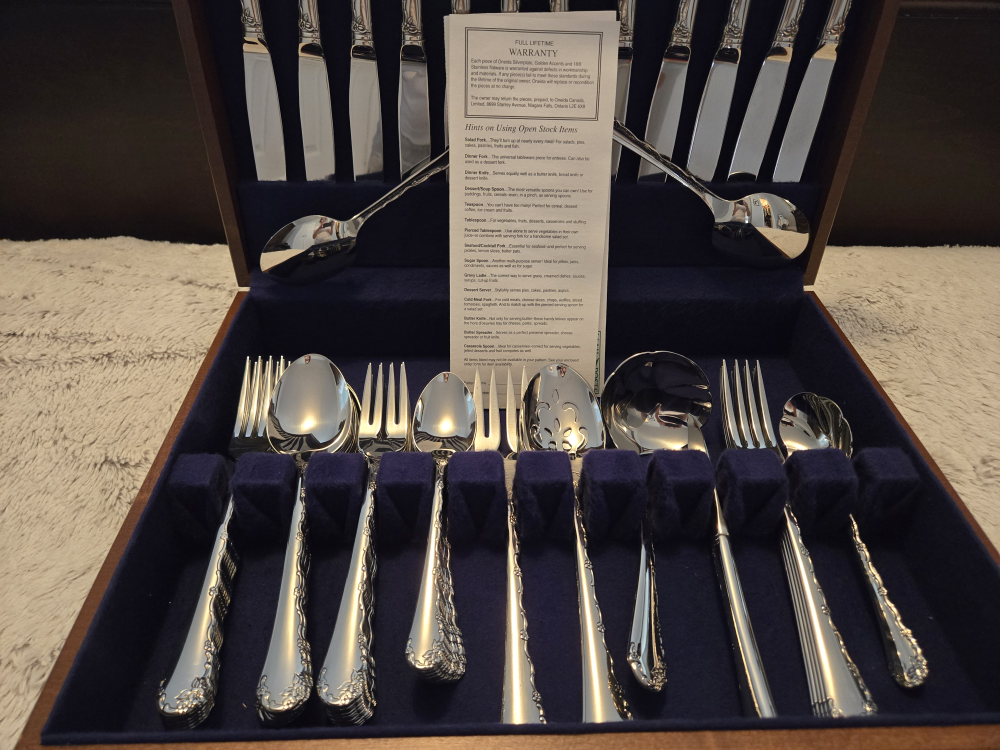 Oneida Stainless Flatware Set image indicator(2)