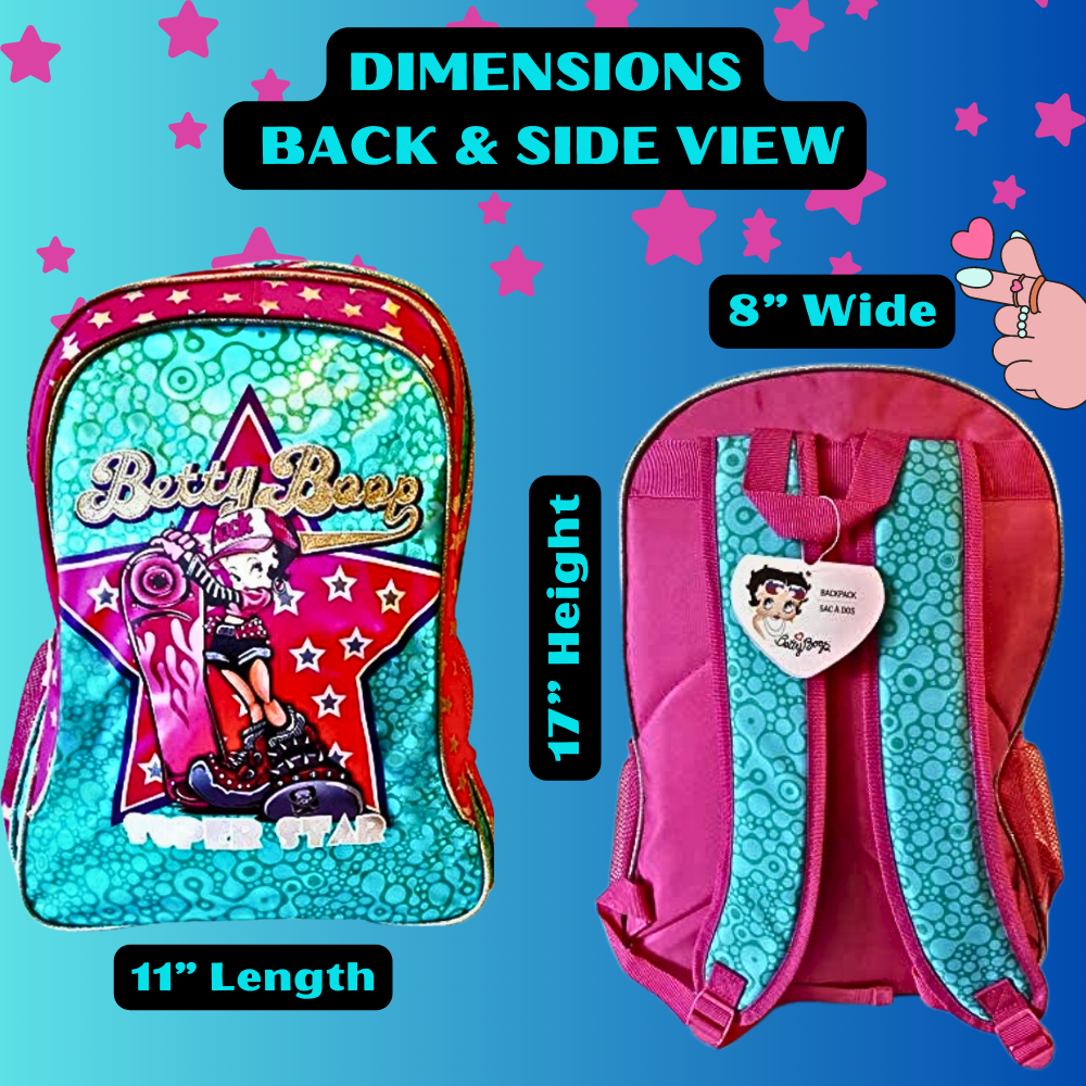 Betty Boop Backpack image indicator(7)