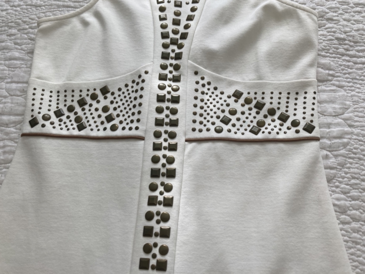 Bardot designer studded dress image indicator(2)