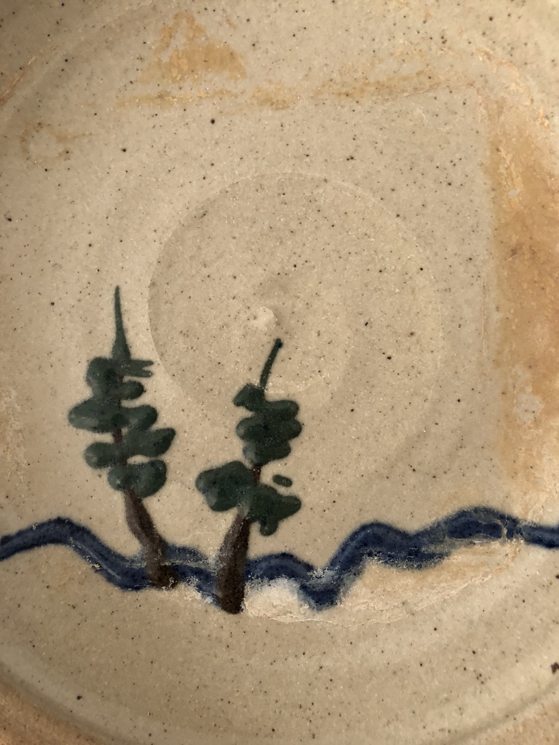 Hand Painted Ceramic Plate image indicator(2)