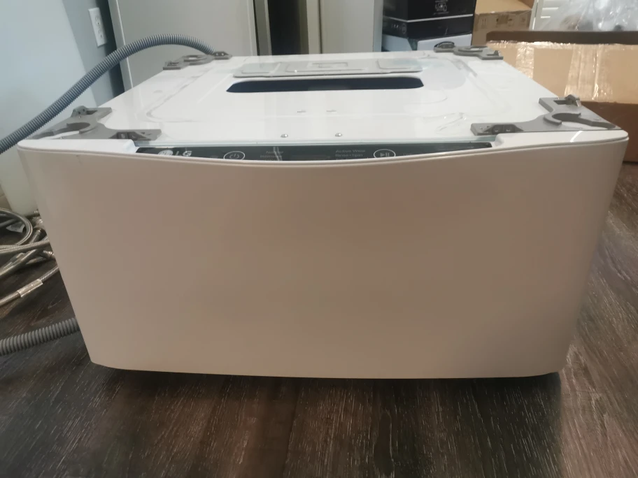 LG Sidekick 27'' Pedestal Washer (WD100CW) - White - photo 2