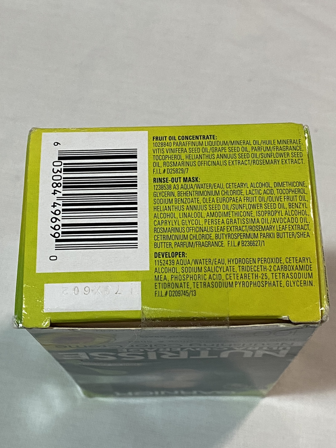 Garnier Nutrisse Hair Color - Black color image indicator(5)