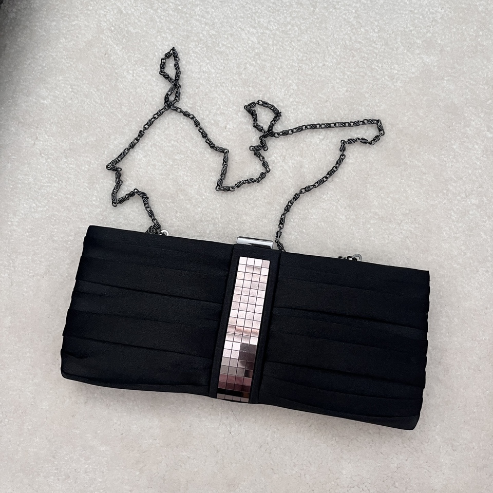 Black clutch/crossbody bag