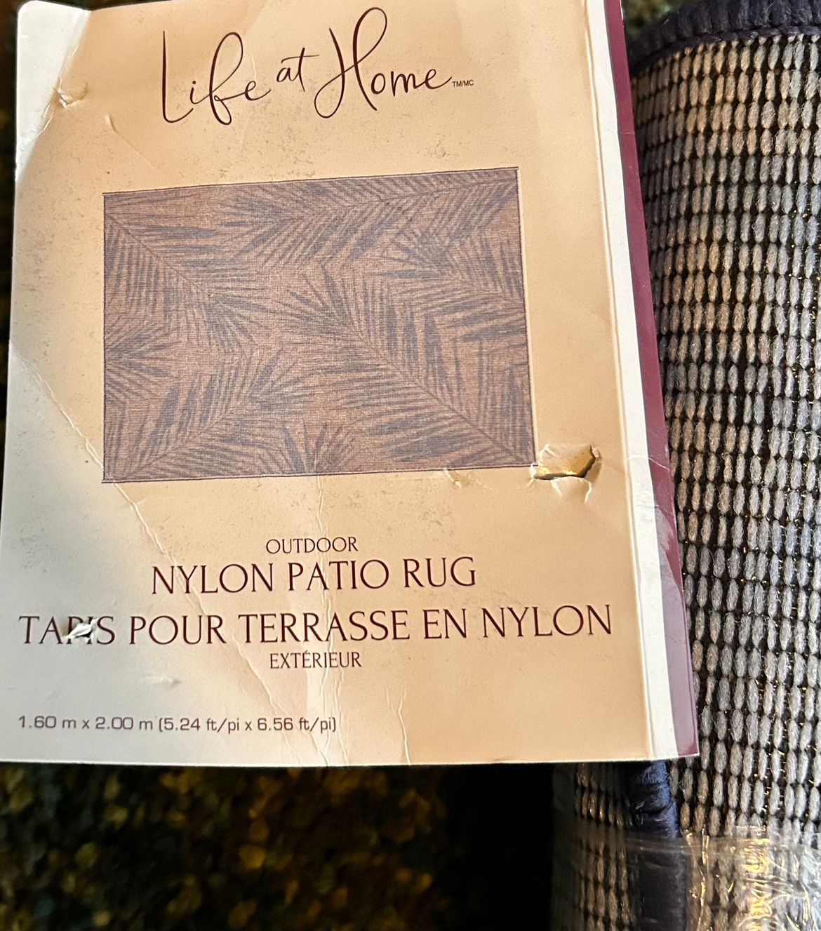 Life at Home Outdoor Patio Rug - photo 2