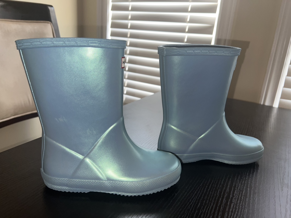 Hunter Kids Rain Boots-Light Blue image indicator(3)