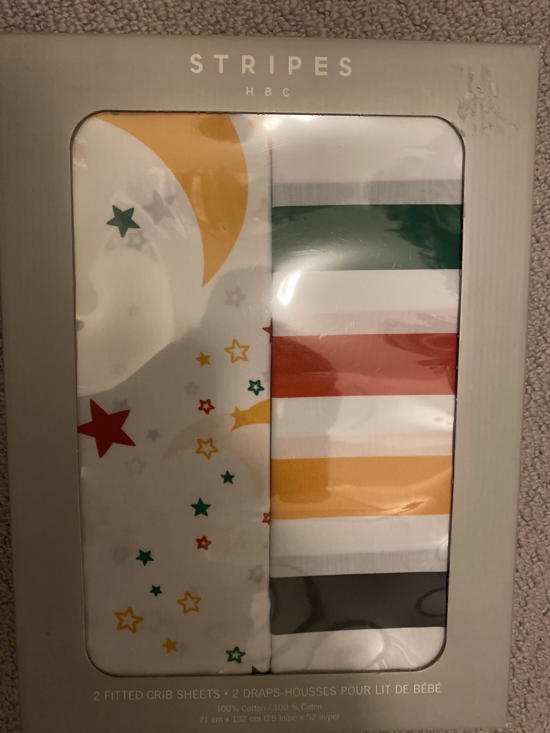 HBC Fitted Crib Sheets