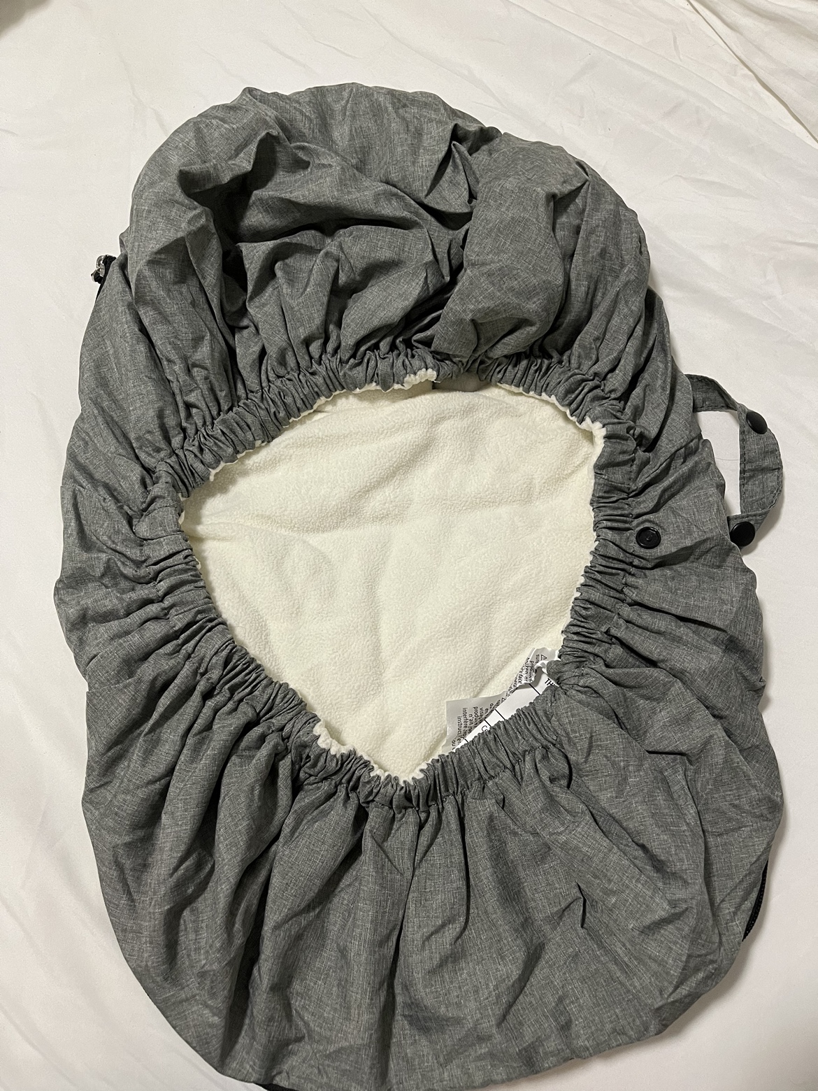 Doona stroller winter cover up - photo 5