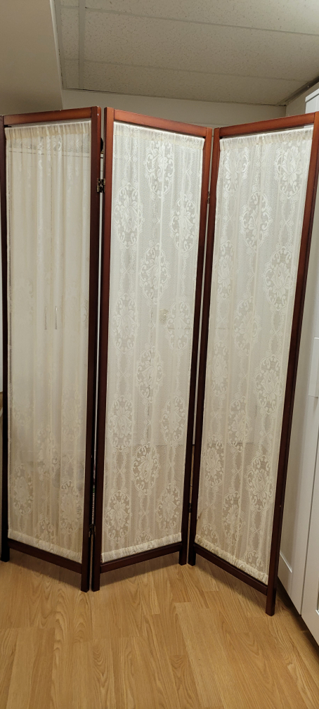 Three Panel Room Divider