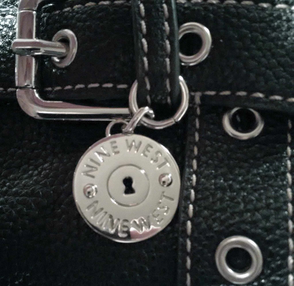 Nine West Black Leather Handbag image indicator(3)