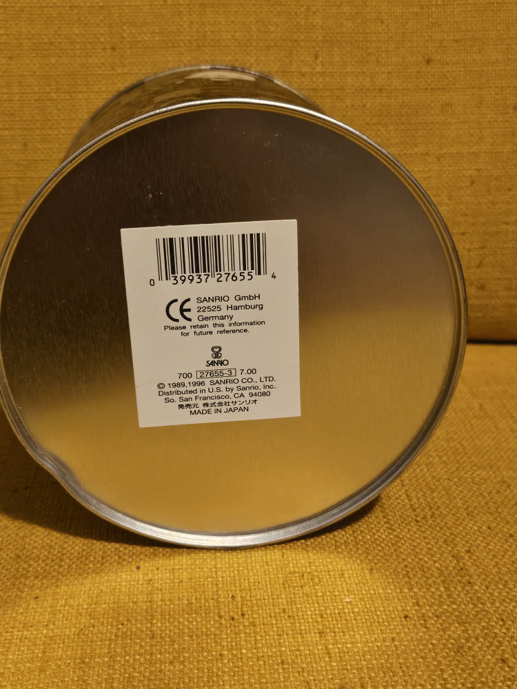 Sanrio Pochacco hello kitty EU 1996 Metal coin tin image indicator(3)