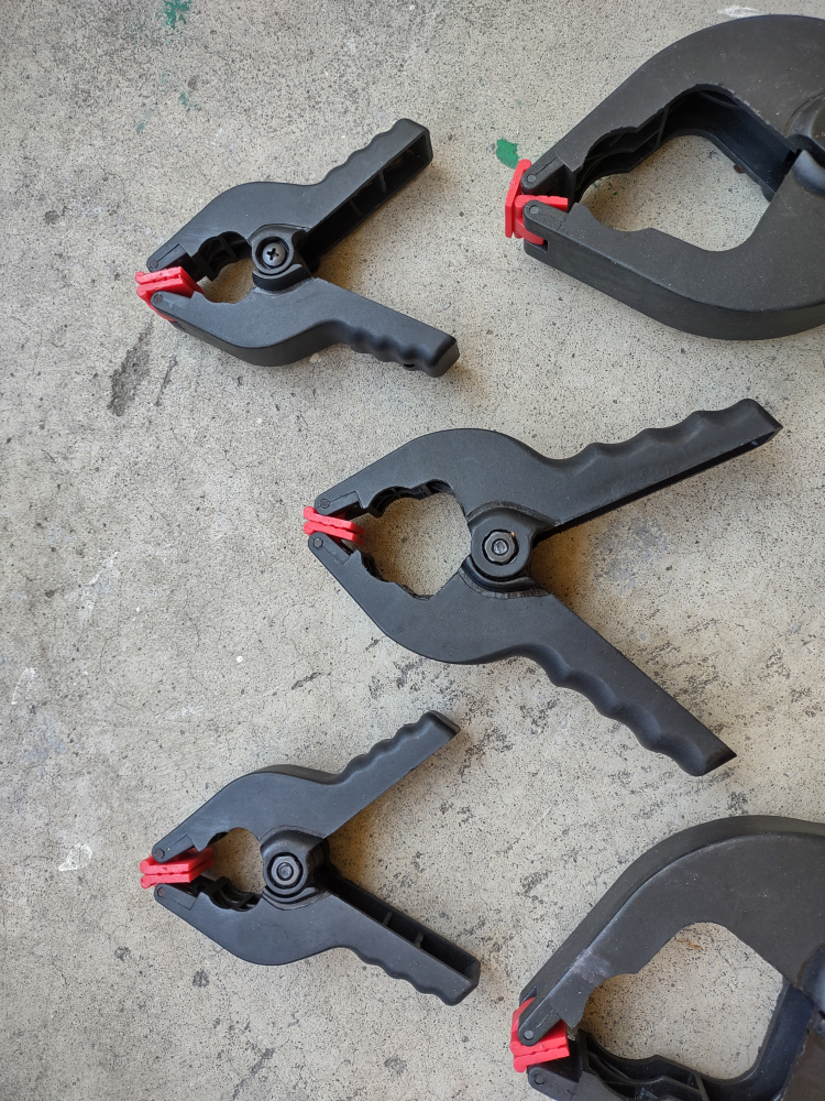 JOBMATE Spring Clamps / Vices with Bag - 8 pieces image indicator(6)