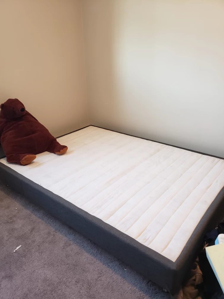 double bed frame on legs good condicondition