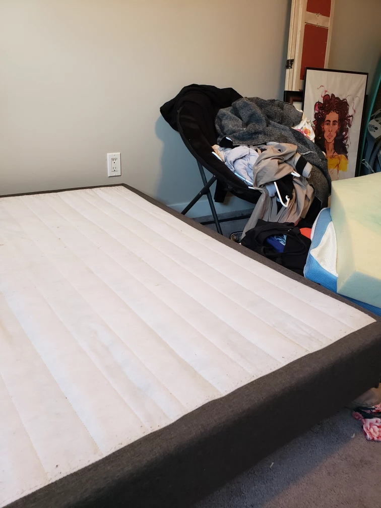 double bed frame on legs good condicondition - photo 2