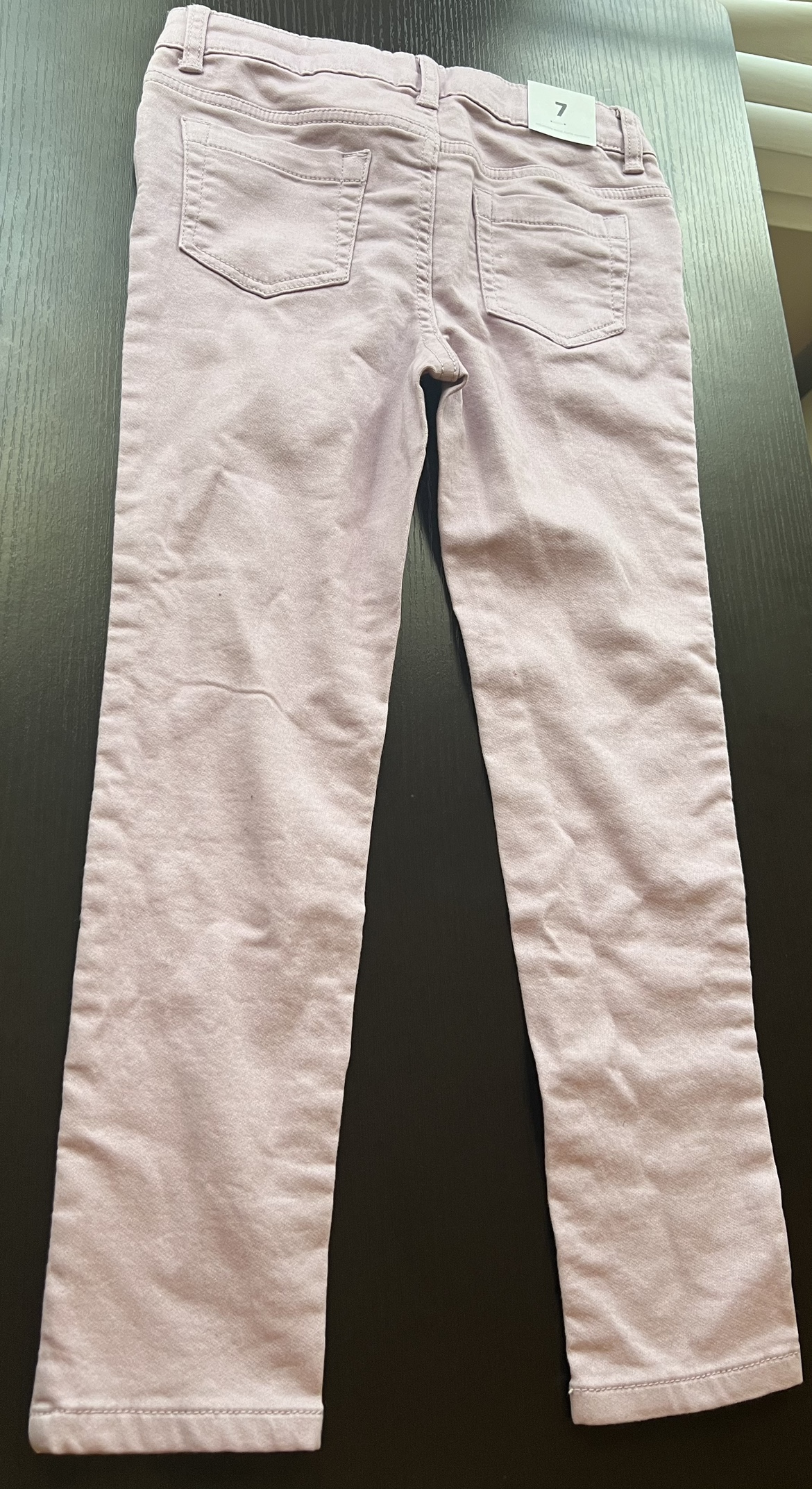 Girls Light Purple Jeans Pants image indicator(6)