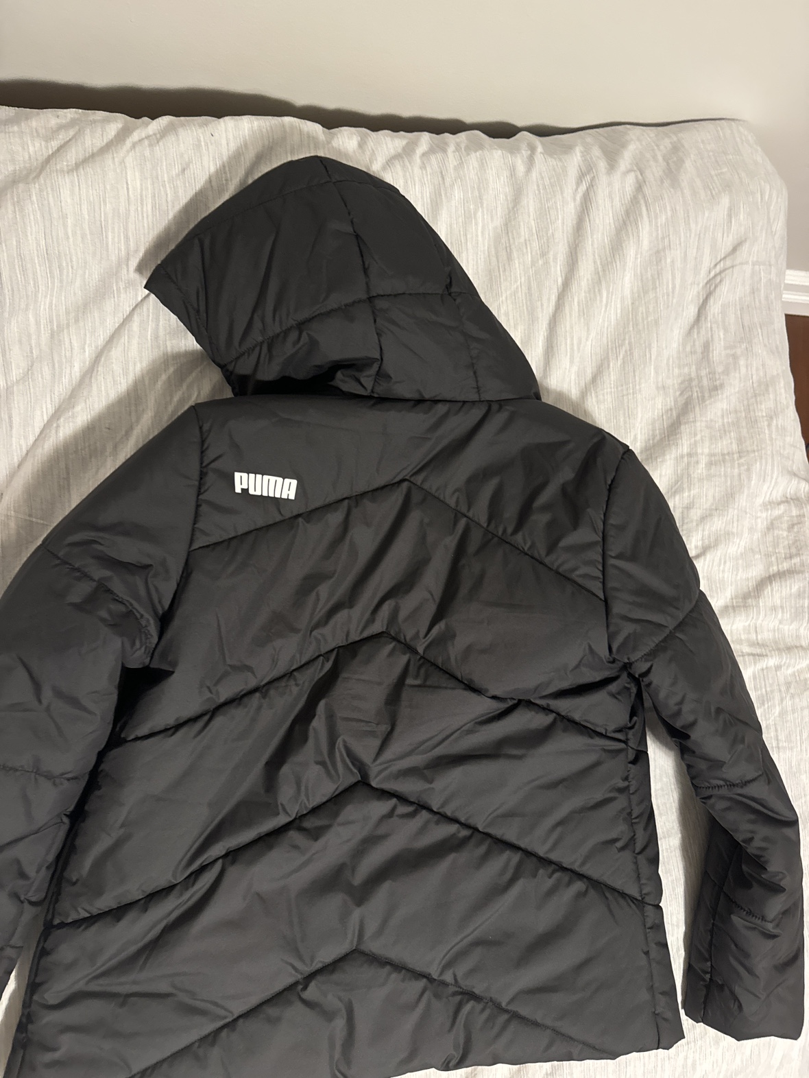 Puma Black Puffer Jacket image indicator(3)