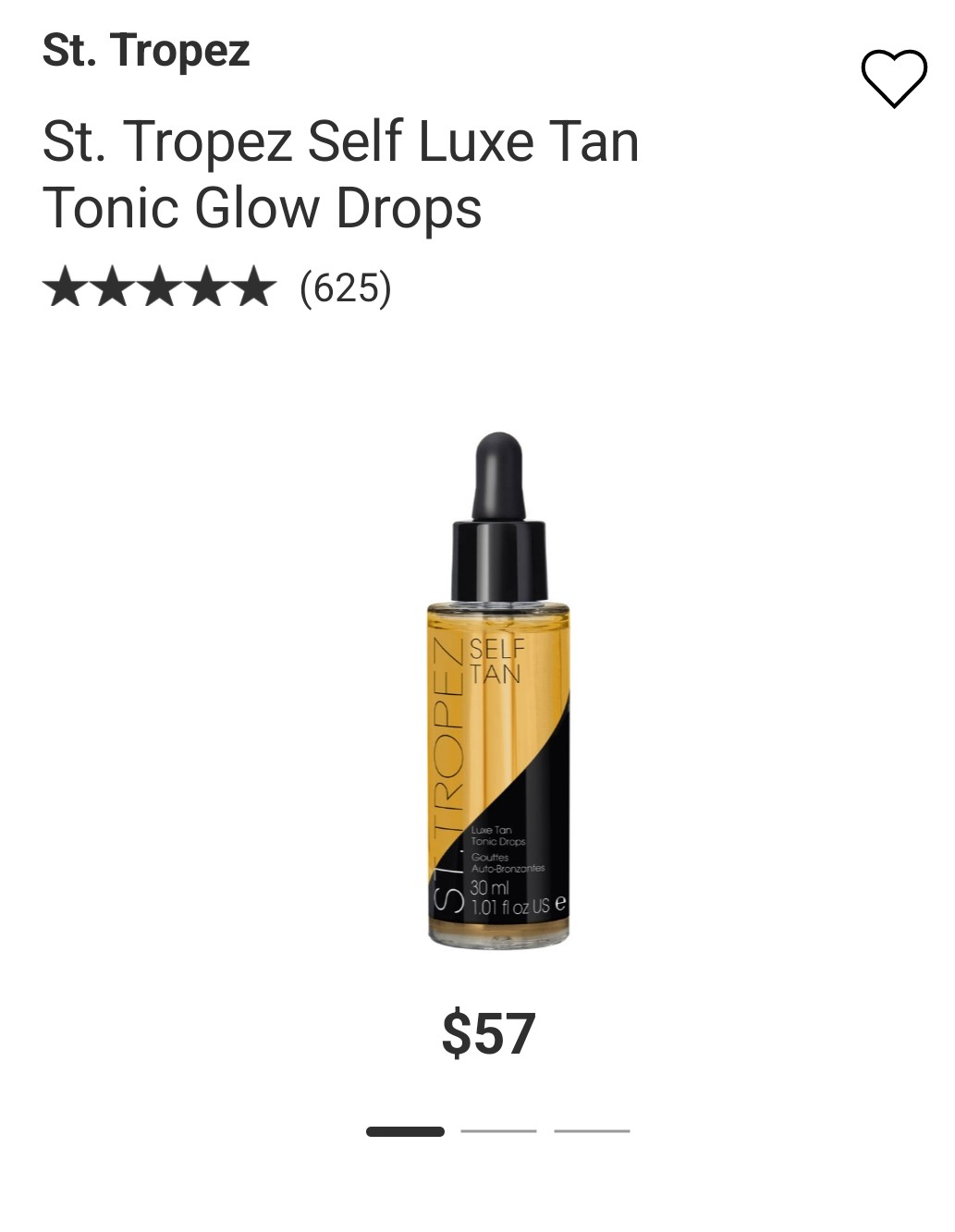St. Tropez Self Luxe Tan Tonic Glow Drops image indicator(3)