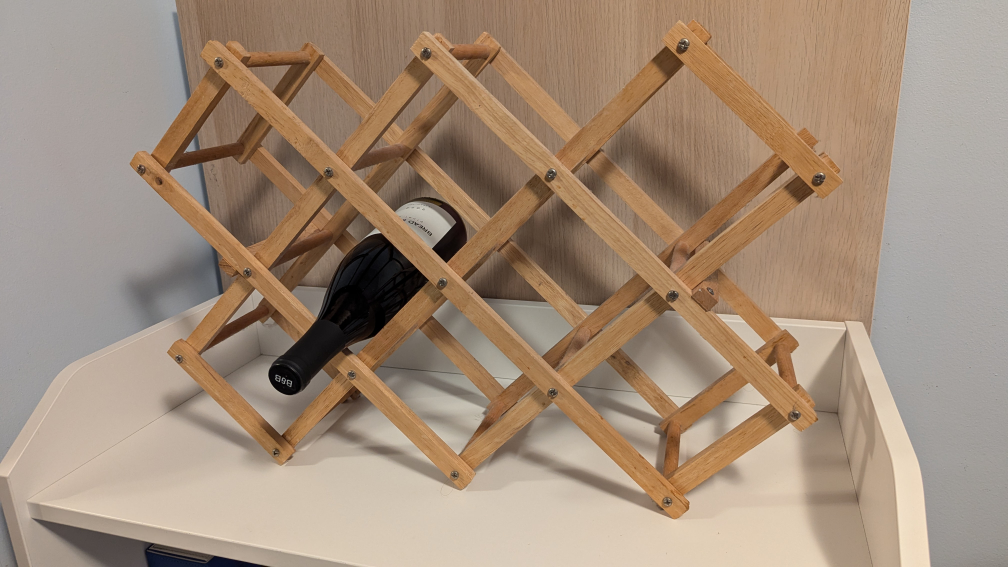 Wooden Wine Rack image indicator(2)
