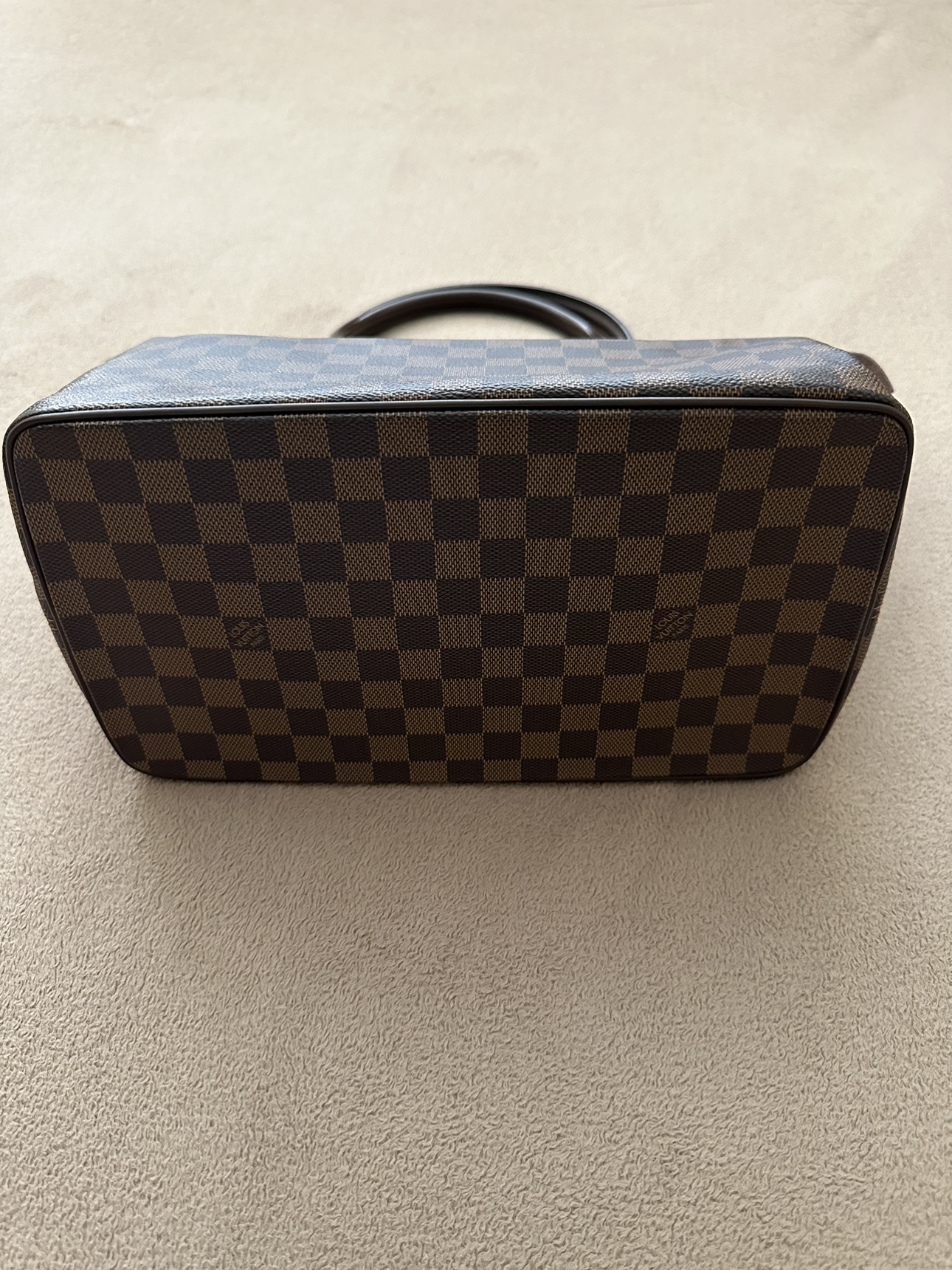 Louis Vuitton Damier Ebene Saleya MM Tote Bag image indicator(3)