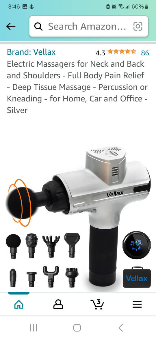 Vellax Massager Gun - photo 5