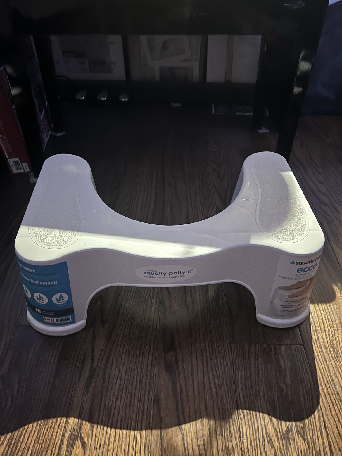 Squatty potty, step for toilet