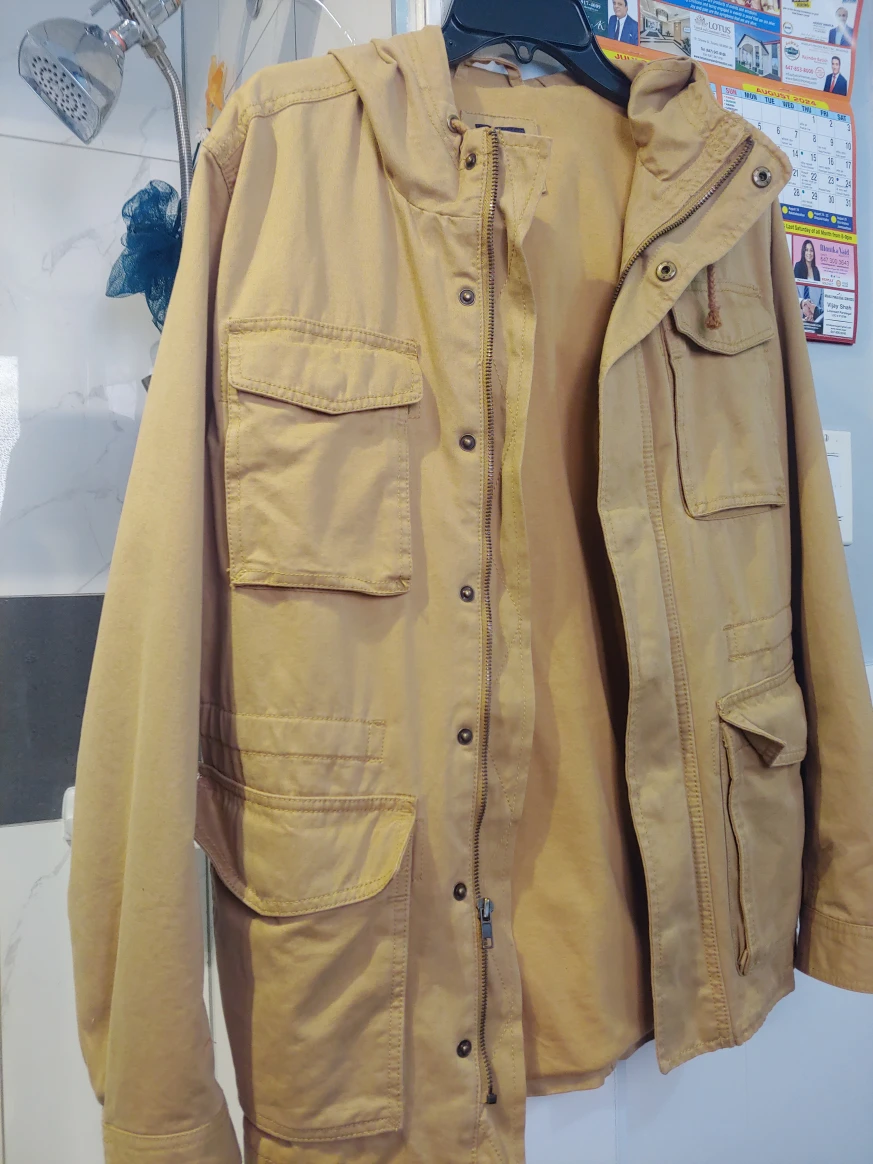Gap Men's Tan Jacket size medium image indicator(4)