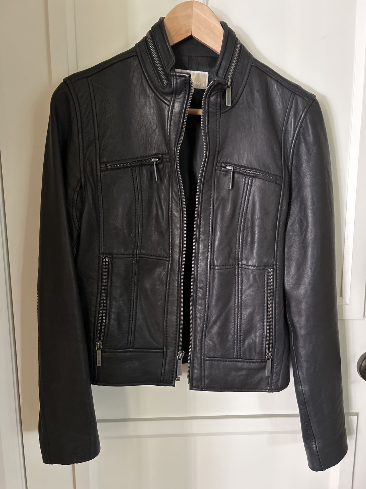 Michael Kors Ladies Leather Jacket