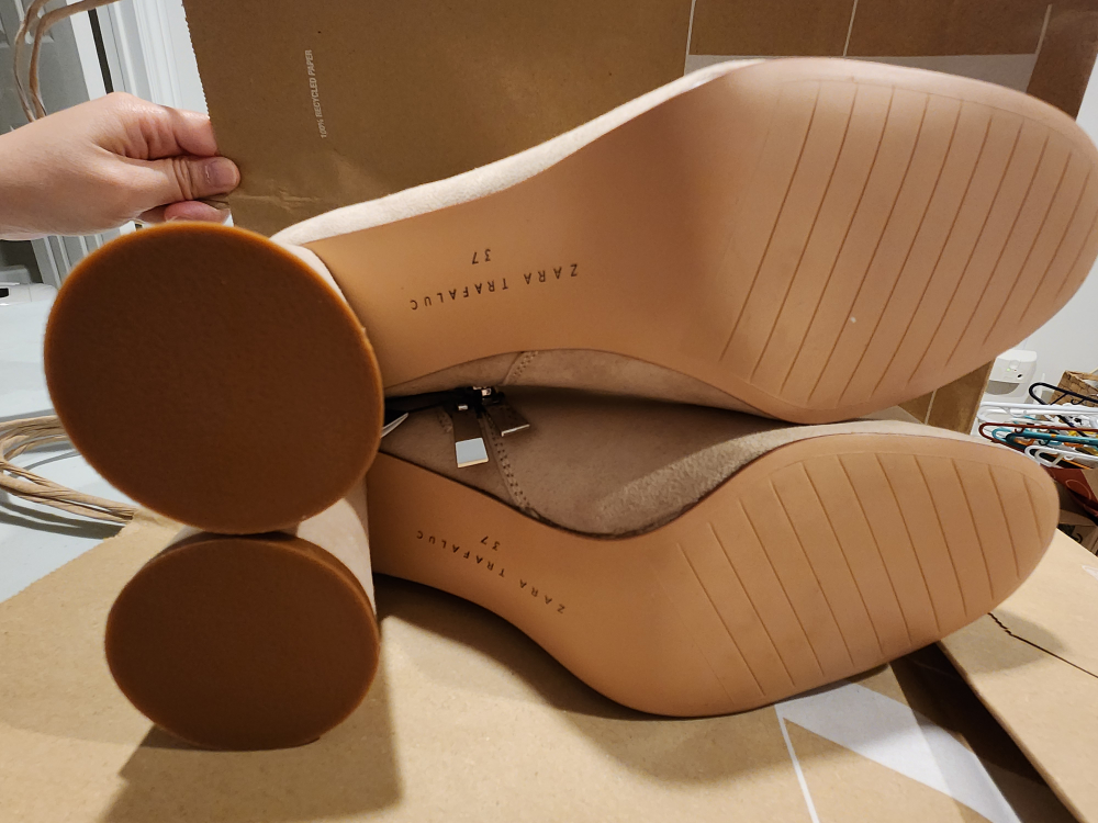 Zara Floral Embroidered Booties - photo 2
