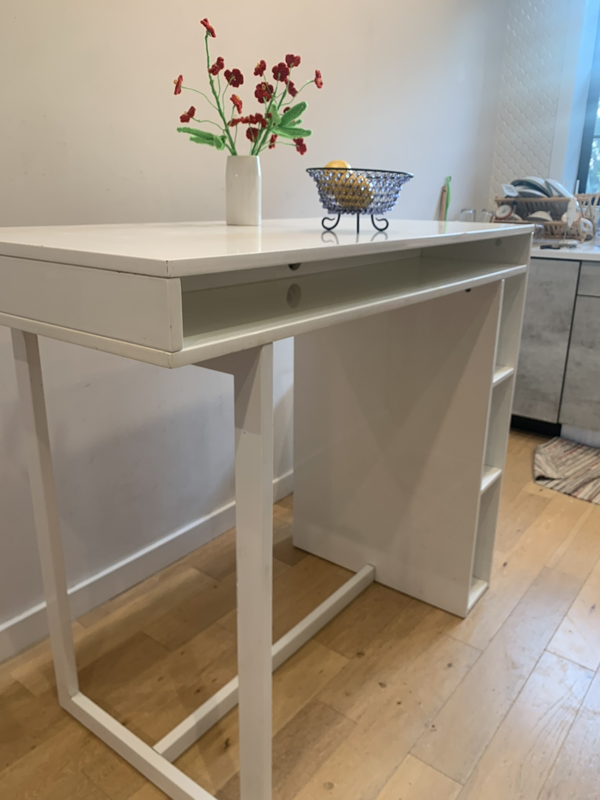 White Kitchen Island - photo 3