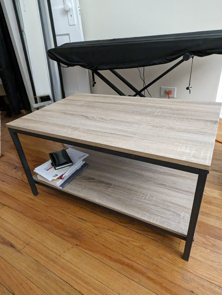 MOVE OUT SALE!!!! Coffee Table with Shelf needs to go by 08/19 - photo 2