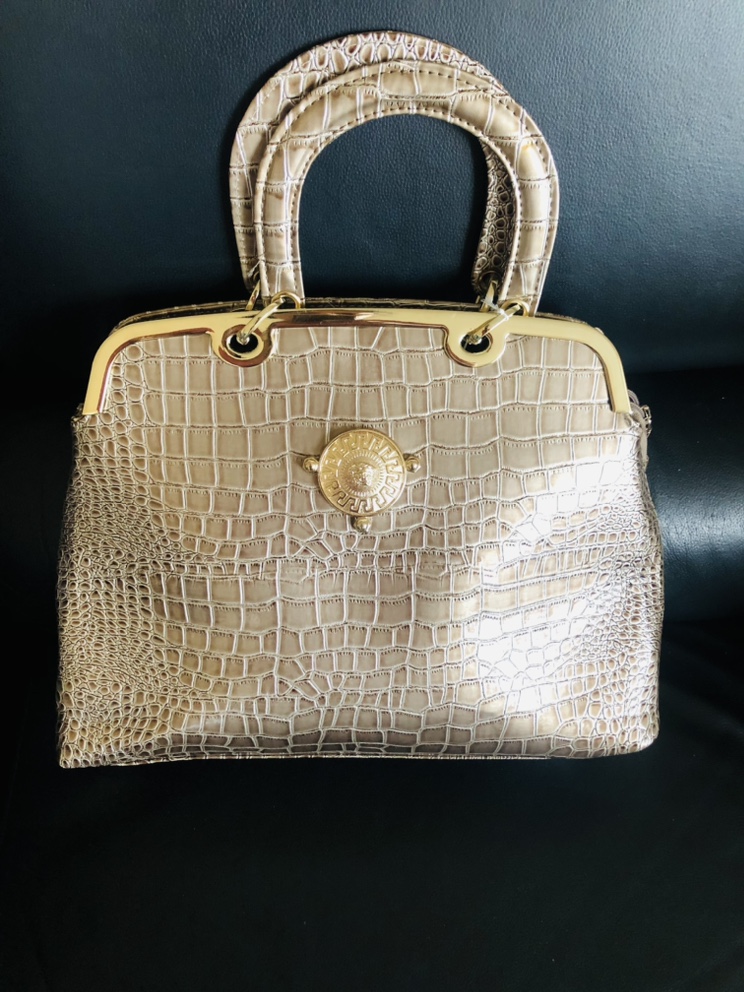 Gold Crocodile Purse thumbnail