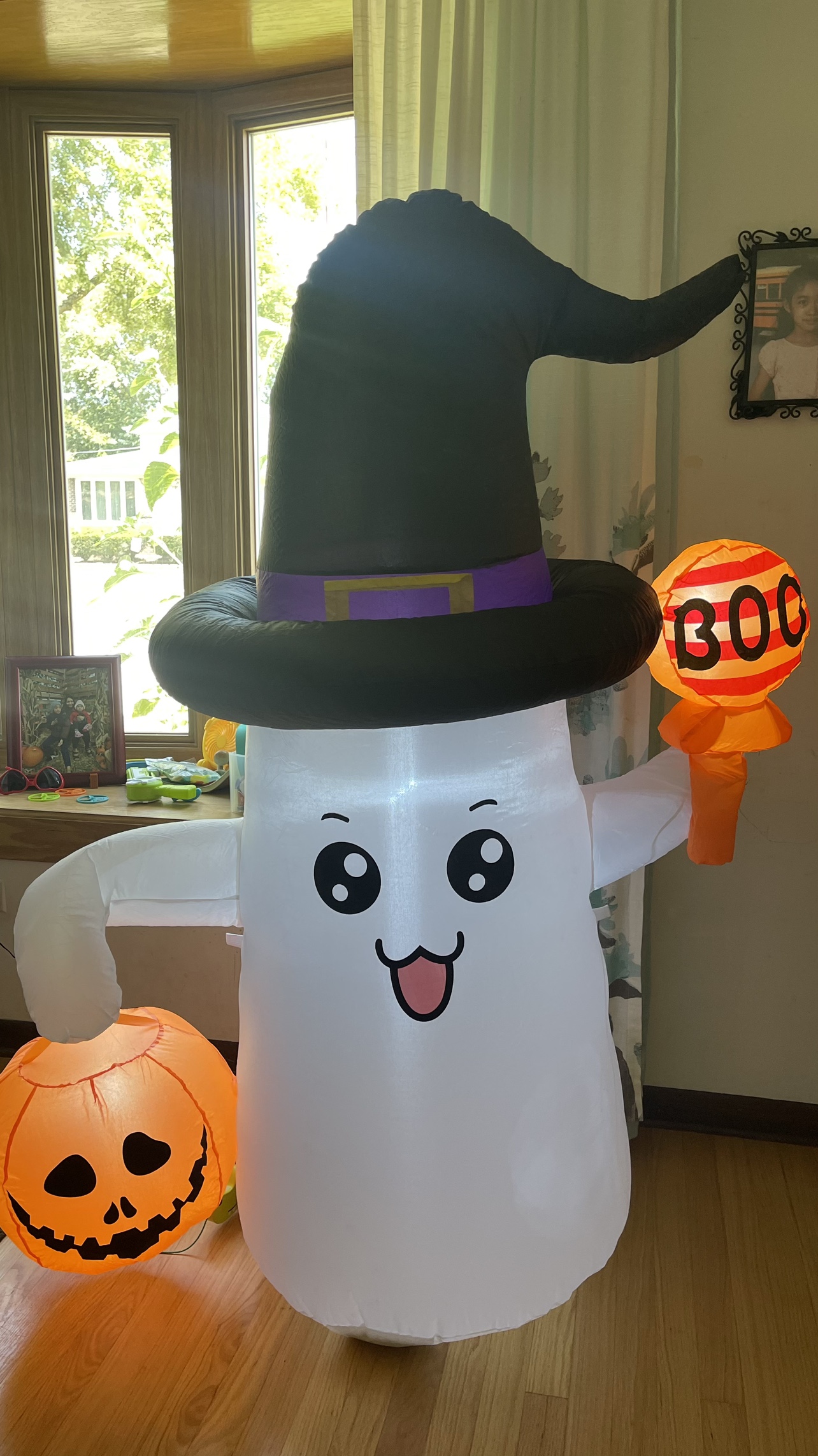 Inflatable Halloween Ghost light up check more pictures