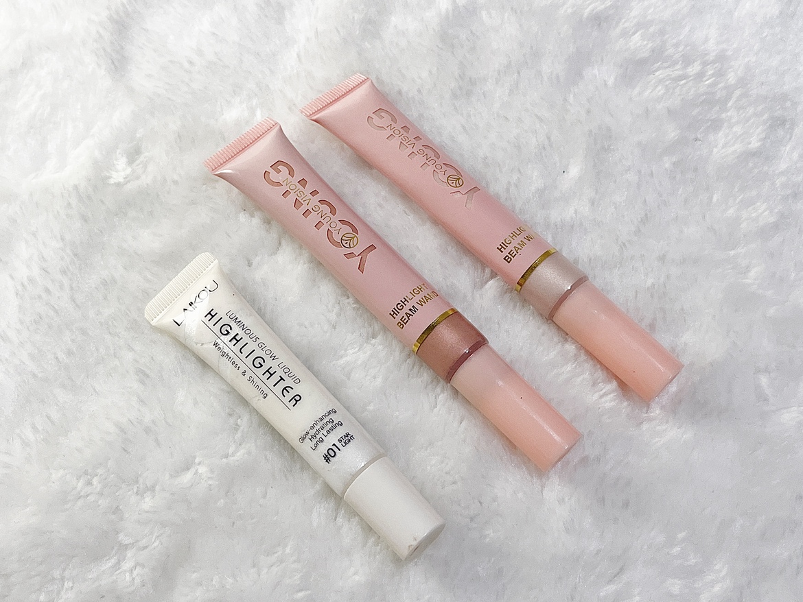 3 Makeup Highlighters in a lump thumbnail