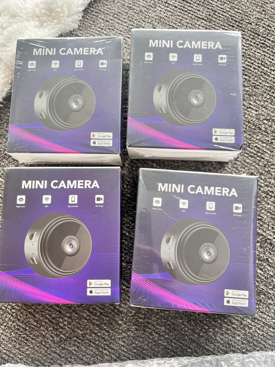 Mini Spy Camera (4-Pack)