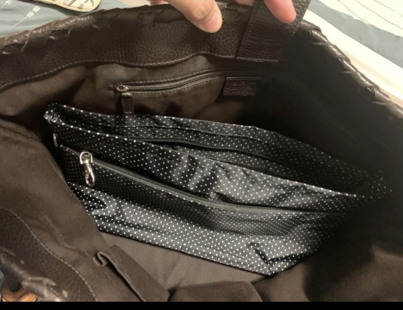 Gucci Leather Tote Bag image indicator(2)